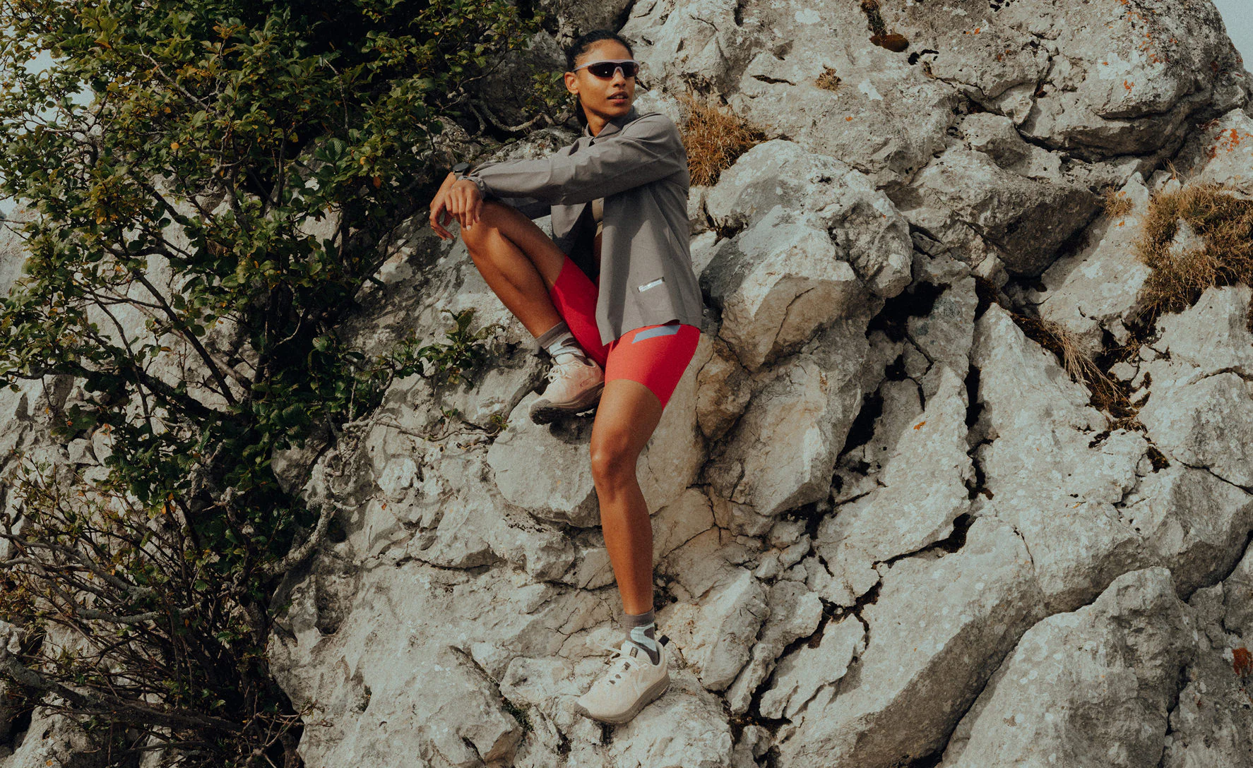 Women's Roam Trail Running Shoe  |  Birch/Brindle - Image 7