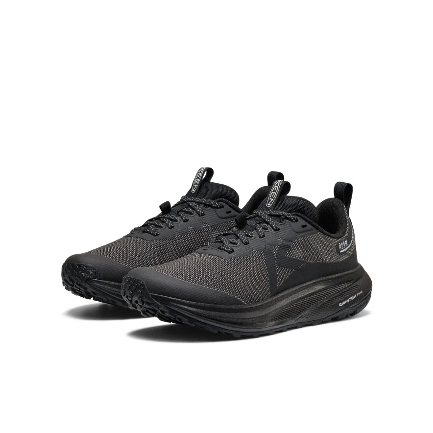 Women's Roam Trail Running Shoe  |  Black/Black - Image 2
