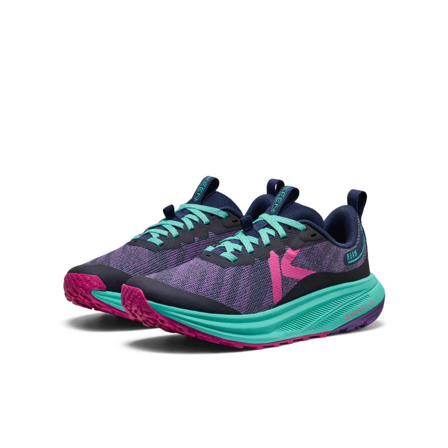 Women's Roam Trail Running Shoe  |  Pansy/Rose Violet - Image 2