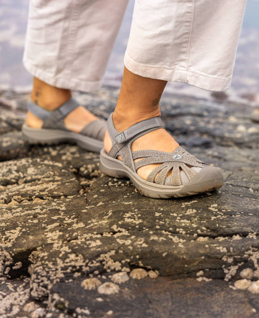 Women's Rose Sandal  |  Brindle/Shiitake - Image 8