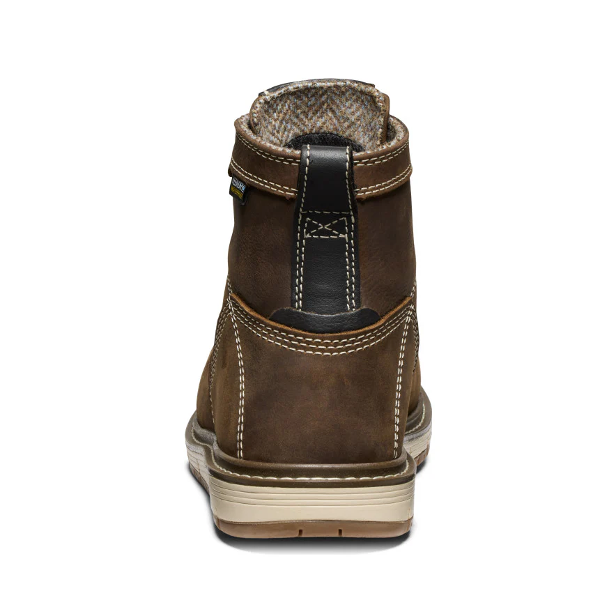 Women's San Jose 6" Waterproof Boot (Aluminum Toe) | Cascade Brown/Gum - Image 5