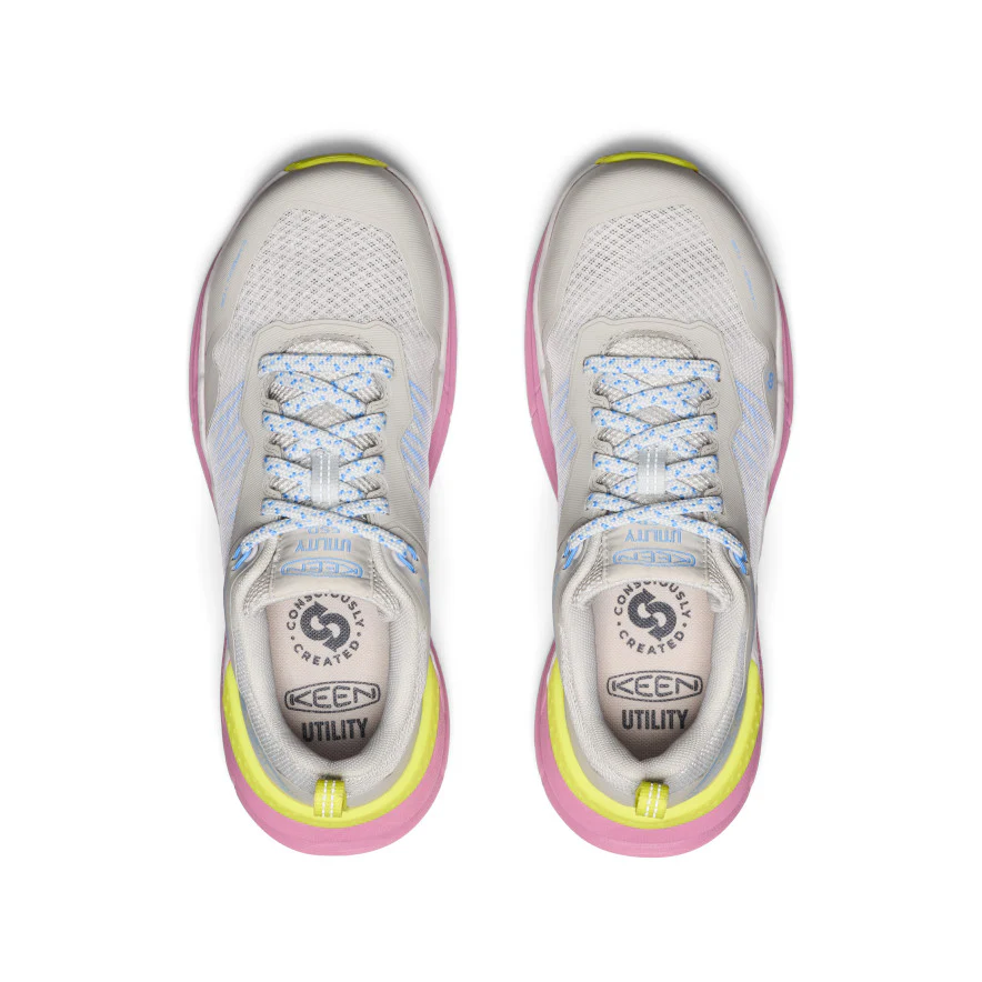 Women's Speedworks ESD Work Sneaker (Carbon Toe) | Alloy/Moonlight Mauve - Image 4