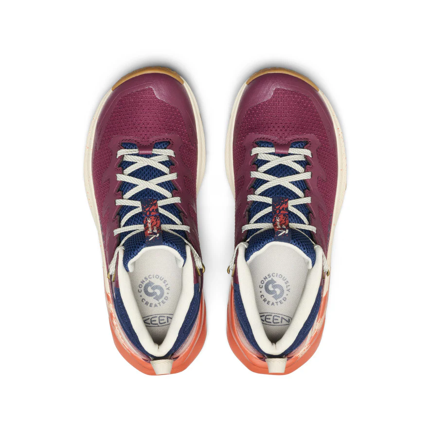 Women's Targhee Apex Waterproof Hiking Boot  |  Fig/Burnt Brick - Image 4