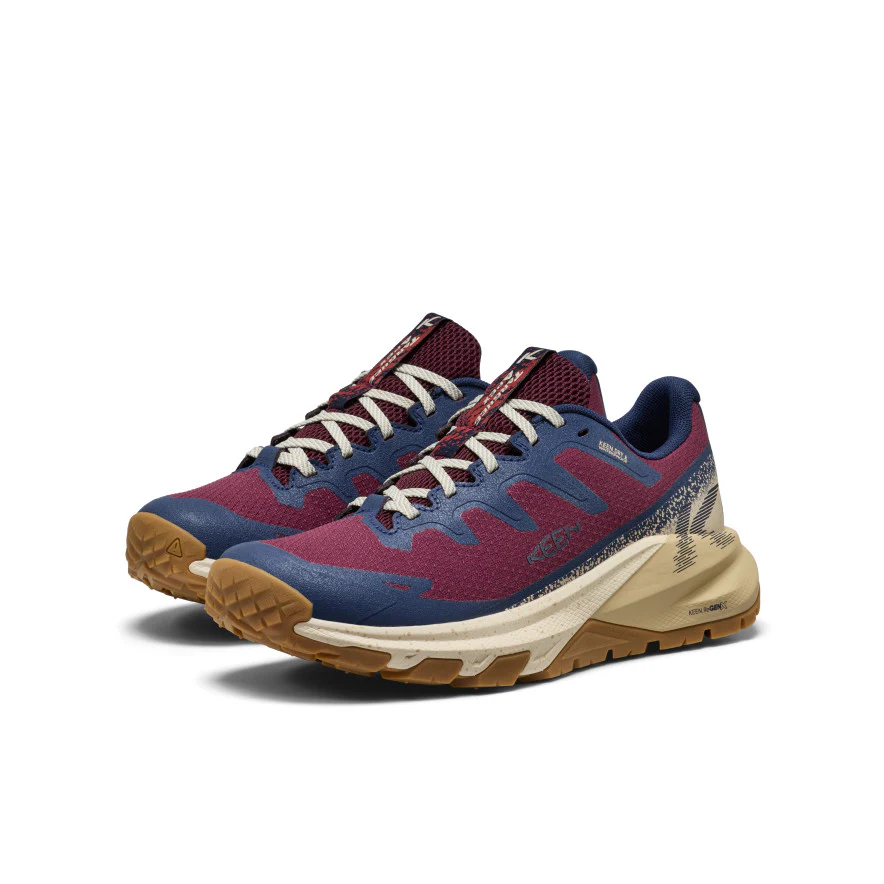 Women's Targhee Apex Waterproof Hiking Shoe  |  Fig/Naval Academy - Image 2