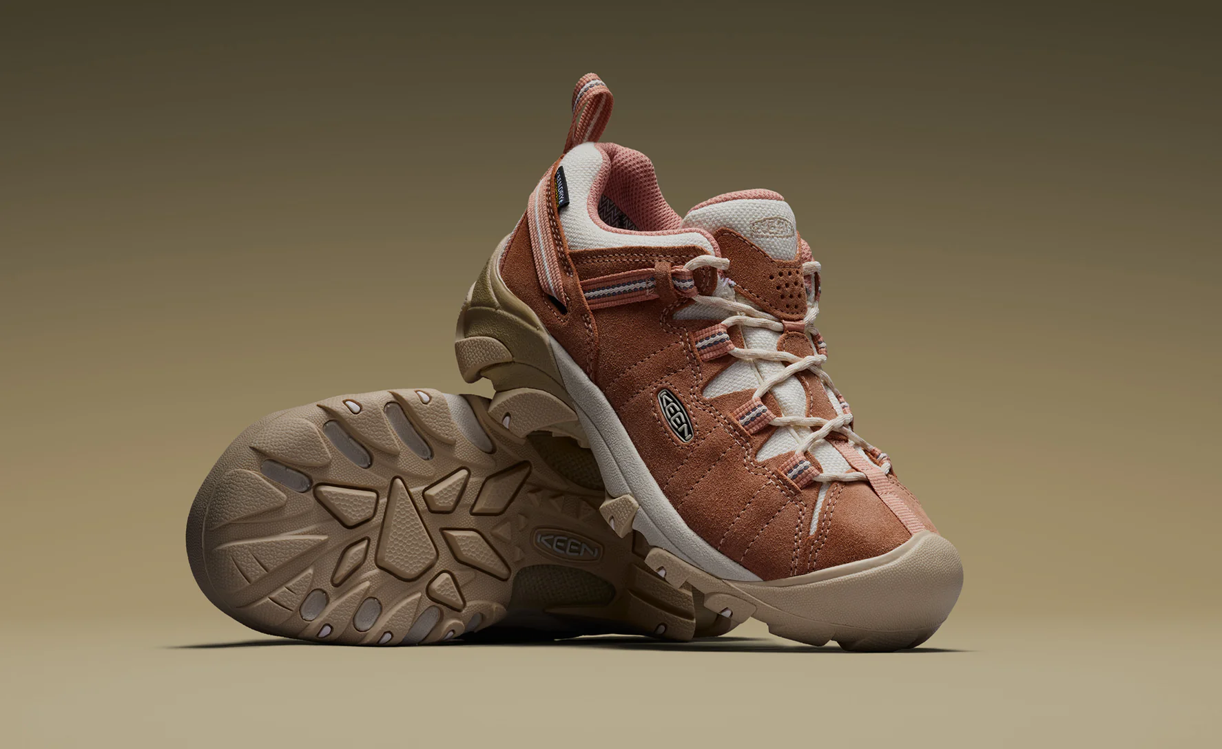 Women's Targhee II Waterproof  |  Cork/Birch - Image 7