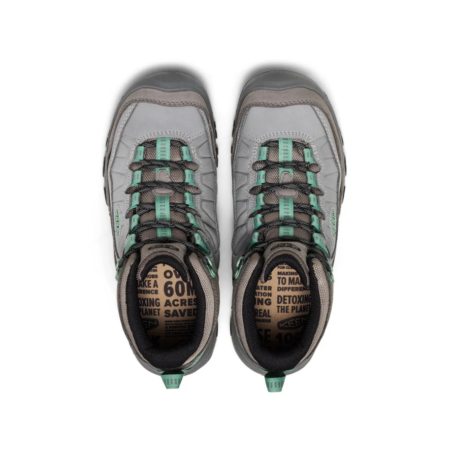 Women's Targhee IV Waterproof Hiking Boot | Alloy/Granite Green - Image 4