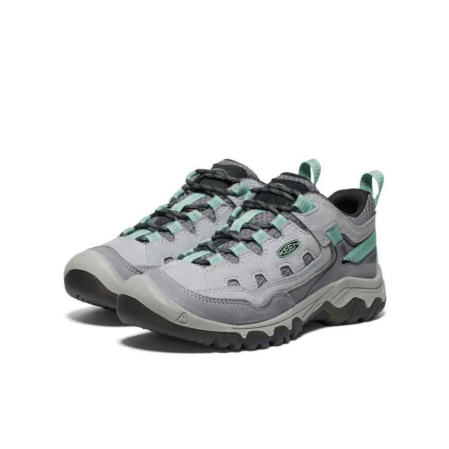 Women's Targhee IV Vented Hiking Shoe  |  Alloy/Granite Green - Image 2