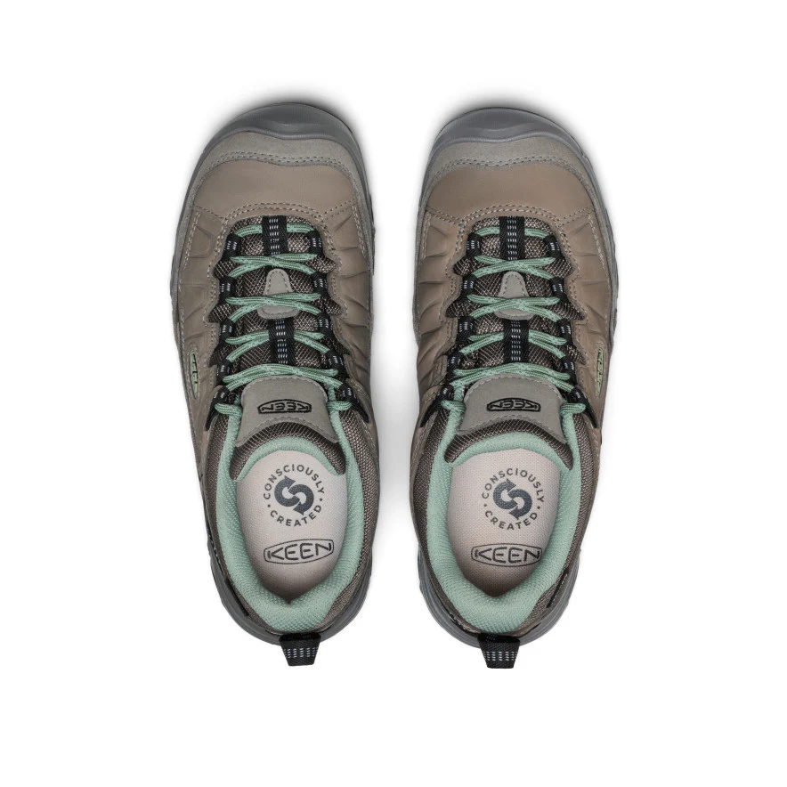 Women's Targhee IV Waterproof Hiking Shoe | Steel Grey/Lily Pad - Image 4