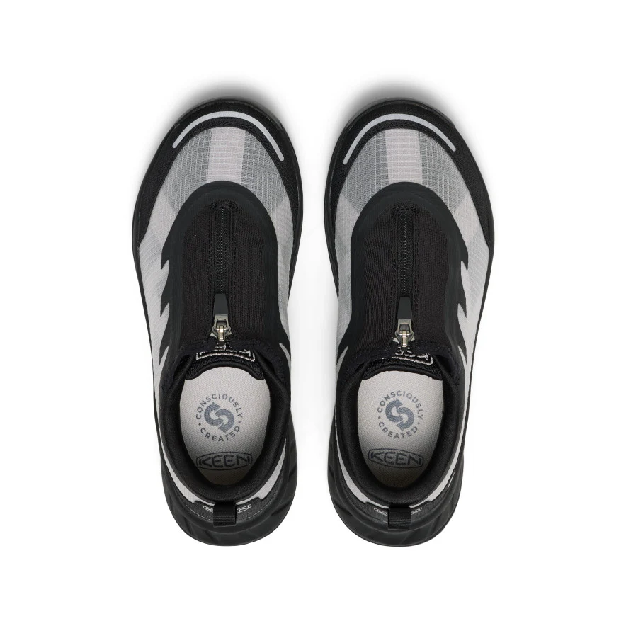 Women's TTS Zip Sneaker  |  Black/Black - Image 4