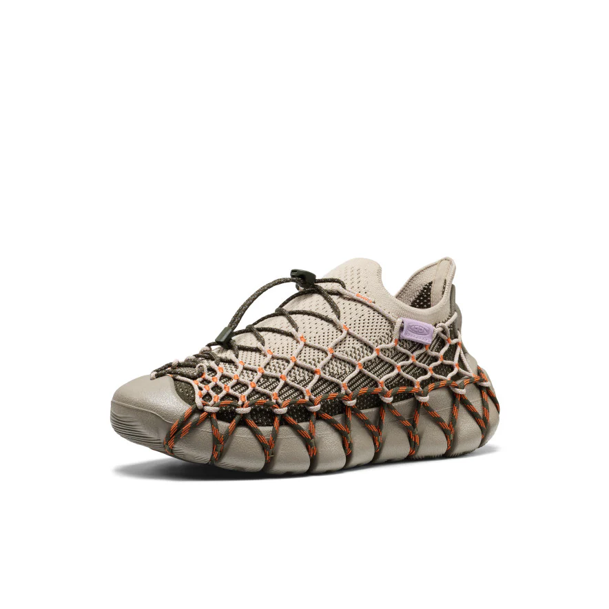 Women's UNEEK 360 Henrik Vibskov Sneaker  |  Brindle/Scarlet Ibis - Image 3