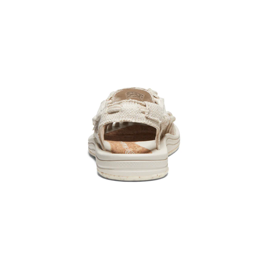 Women's UNEEK Canvas Skall Studio Sneaker | Natural/Birch - Image 5