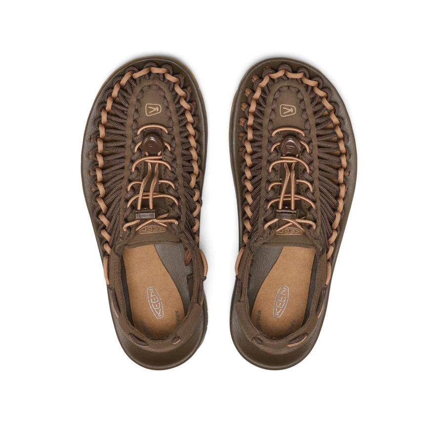 Women's UNEEK Sneaker  |  Dark Earth/Chipmunk - Image 4