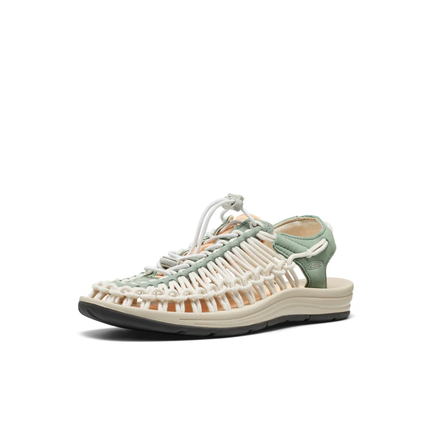 Women's UNEEK Sneaker  |  Lily Pad/Peach Fuzz - Image 3