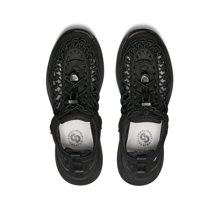 Women's UNEEK WK Sneaker  |  Black/Black - Image 4
