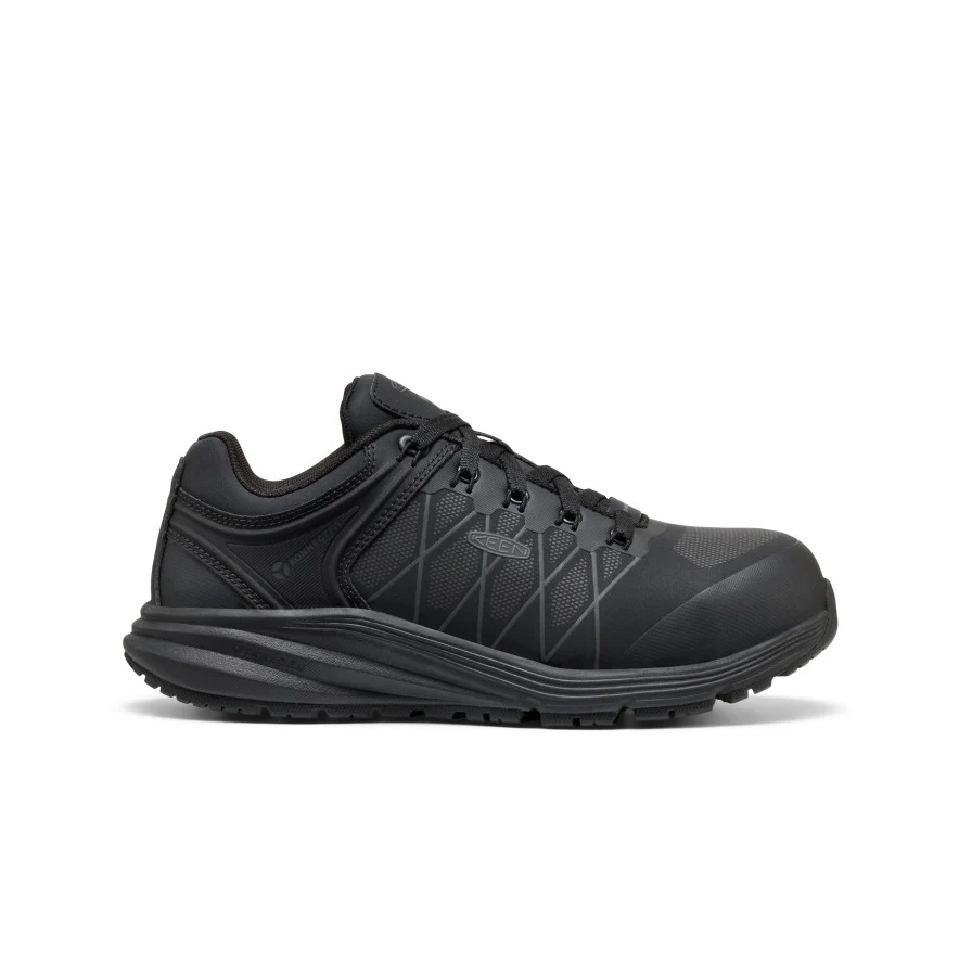 Women's Vista Energy XT Work Sneaker INT MET (Carbon Toe) | Black/Magnet