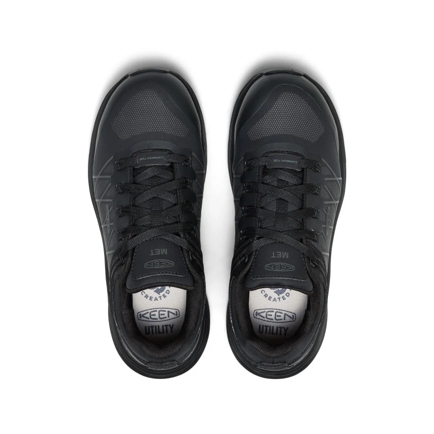 Women's Vista Energy XT Work Sneaker INT MET (Carbon Toe) | Black/Magnet - Image 4