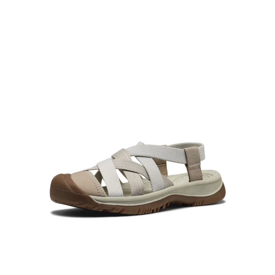 Women's Whisper Lattice Sandal  |  Plaza Taupe/Silver Birch - Image 3