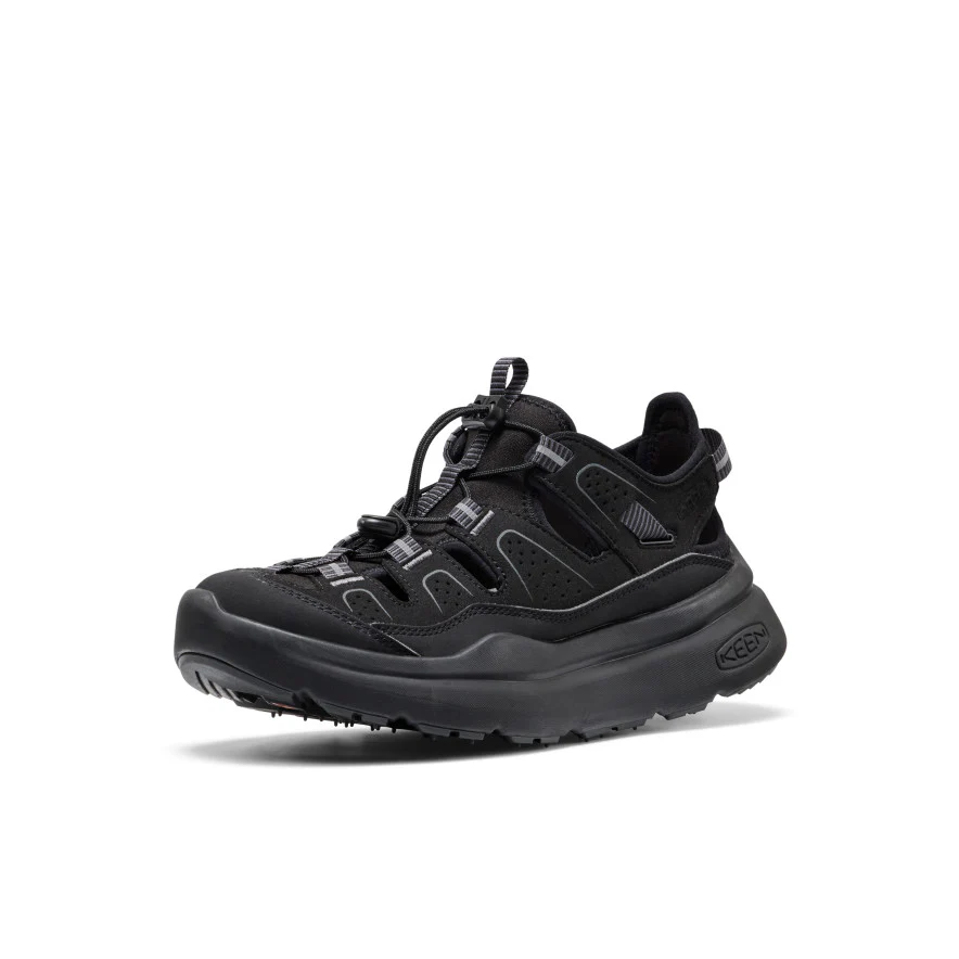 Women's WK450 Walking Sandal  |  Black/Black - Image 3