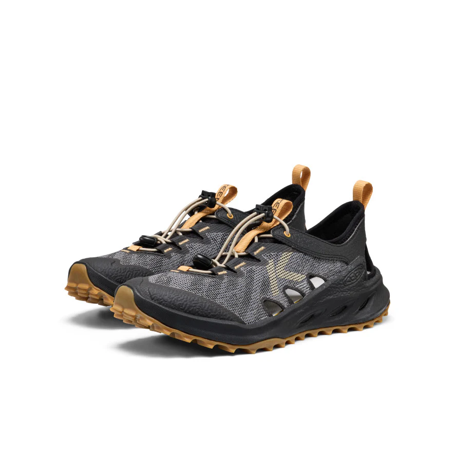 Women's Zionic ADV Open-Air Hiking Shoe  |  Black/Oak Buff - Image 2