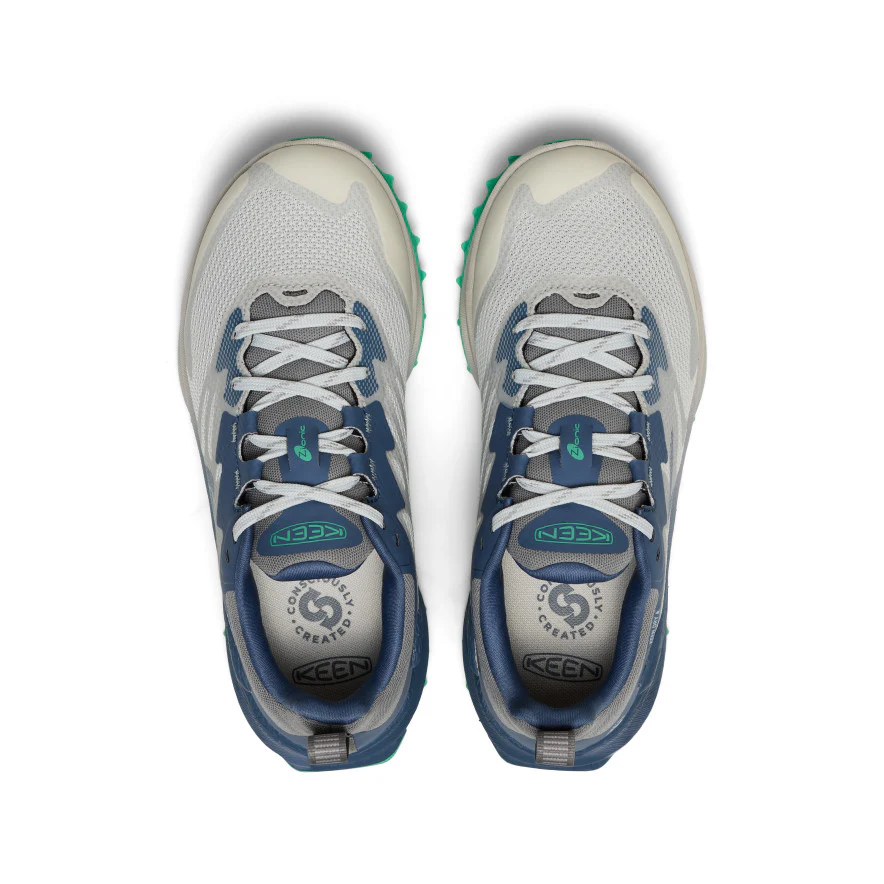 Women's Zionic NXT Waterproof Hiking Shoe  |  Vapor/Ballad Blue - Image 4